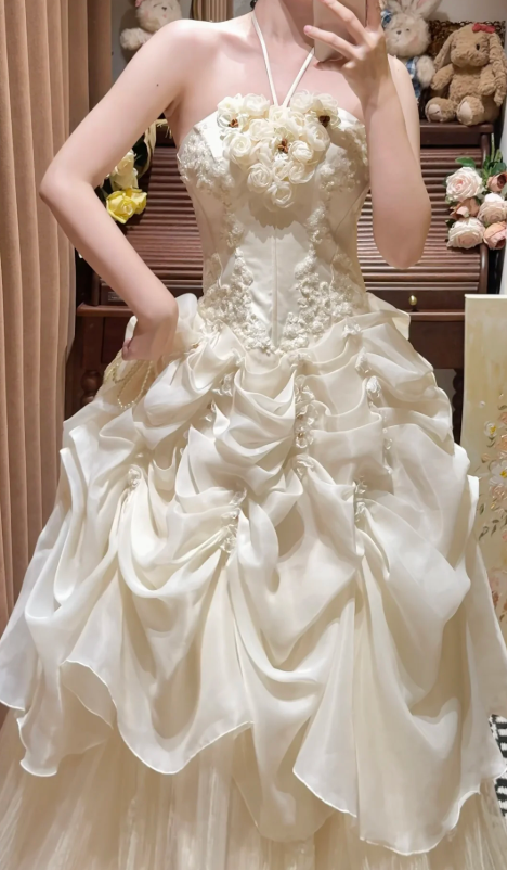 Blaues langes Ballkleid Abendkleid zum 21. Geburtstag cg26107