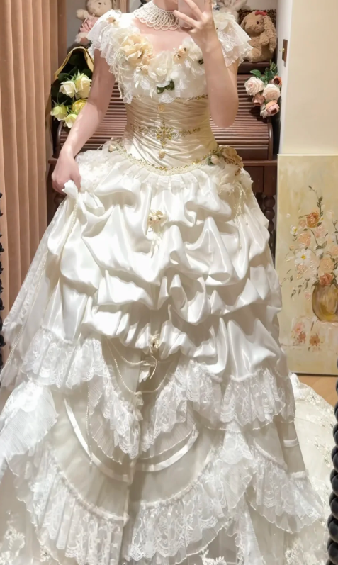 Blaues langes Ballkleid Abendkleid zum 21. Geburtstag cg26107