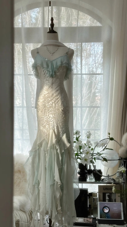 Vintage Evening Dresses, Sleeveless Long Party Gowns cg25517