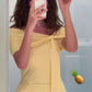 Yellow Mermaid Evening Dress Off Shoulder Prom Party Dress     cg25645
