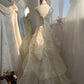 A Line Strapless Tulle Prom Dresses, Long Evening Dress Formal Dress    cg25972