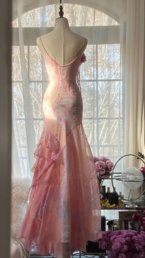 Mermaid Vintage Evening Dresses, Sleeveless Long Party Gowns cg25509 ...