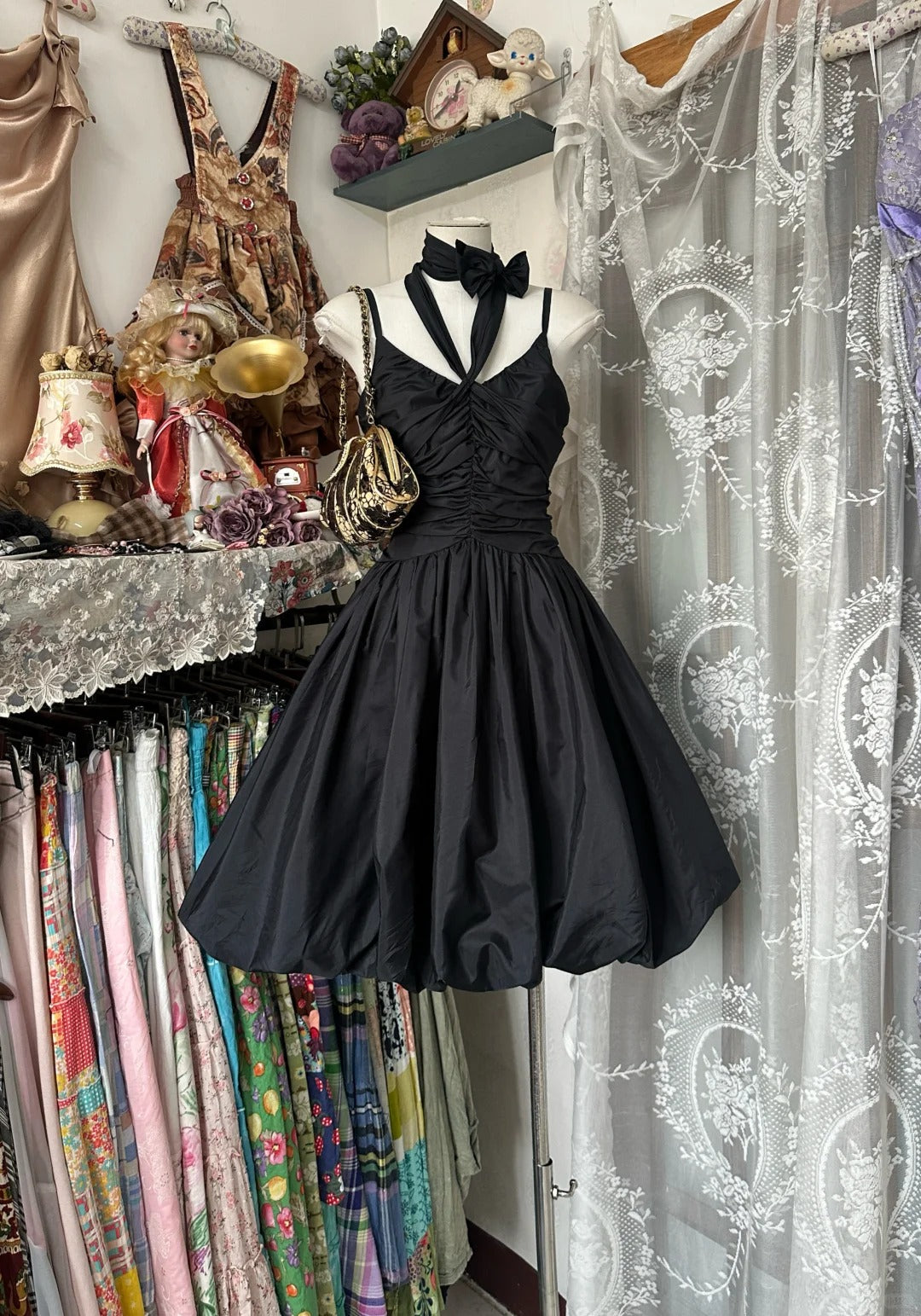 Black Vintage Dresses Homecoming Dress Short Prom Dress Party Dress    cg26046