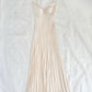 Light champagne prom long dress, vintage formal dress      cg25443