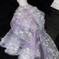 A Line Tulle Prom Party Dresses Unique Long Evening Dress   cg25913