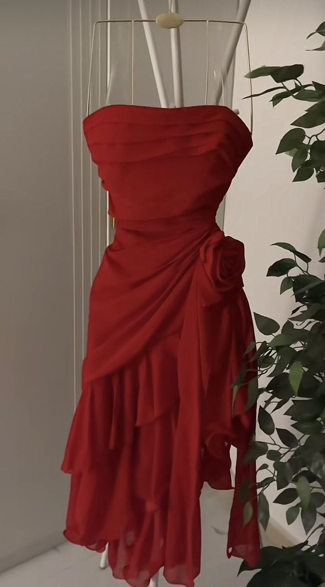 Sexy Red Party Dress Short Prom Dresses Homecoming Gowns      cg25616
