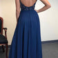 Charming Spaghetti Straps Evening Party Dress, Sexy Prom Dresses with Slit  cg603