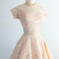 A Line Lace Vintage Homecoming Dresses Short Prom Dress Short Party Dress    cg25925