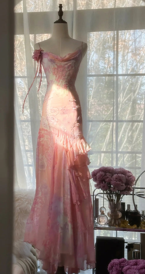 Angel-Fashions Vintage Gatsby Party Sequin Mermaid Long Evening Dress main image 0