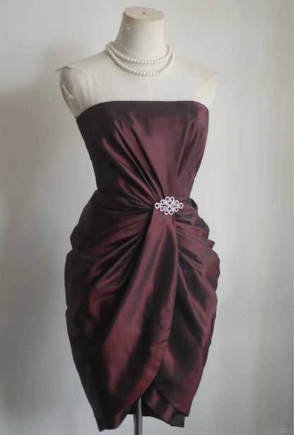 Vintage Homecoming Dress Short Prom Dress Party Dress    cg25979