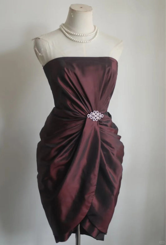 Vintage Homecoming Dress Short Prom Dress Party Dress    cg25979