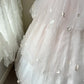 A Line Pink Prom Party Dresses Unique Long Evening Dress Vintage Princess Dress   cg25987
