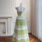 Vintage Multi-layered Evening Dresses Tulle Lace Party Gowns  cg25578