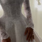 off the shoulder sweetheart lace long sleeves long wedding dress lace bridal gown     cg25379