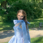 Straps Blue Evening Prom Dresses Homecoming Gowns      cg25604
