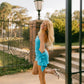 Blue Short Party Dress Cocktail Dresses Homecoming Dress     cg25732