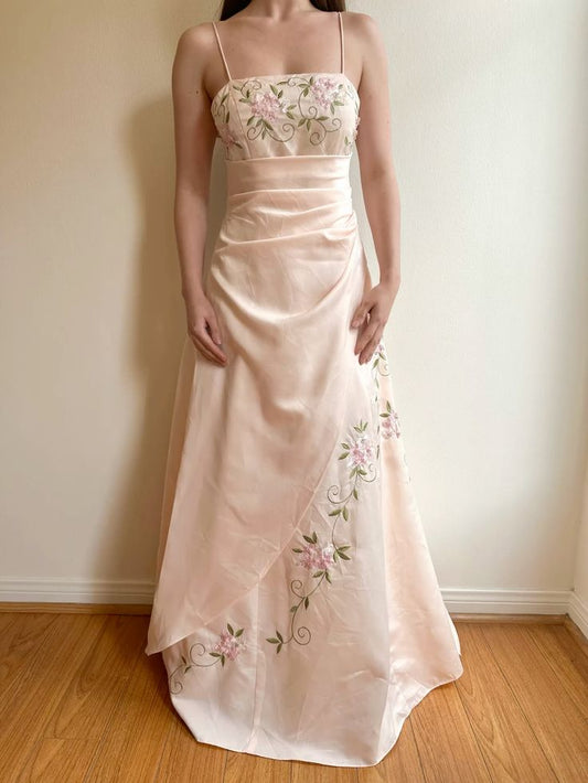 New Long A Line Evening Dress Long Prom Party Dress    cg25627