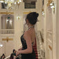 Black Mermaid Halter Long Prom Party Dresses Formal Evening Dress    cg25877