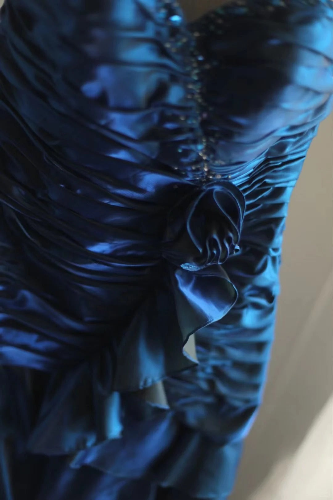 Blue Vintage Short Party Dress Cocktail Dresses Homecoming Dress     cg25760