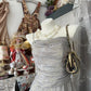 A Line Gray Lace Vintage Short Party Dress Cocktail Dresses Homecoming Dress     cg25751