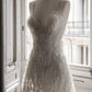 White Beaded Short Prom Dress Short Party Dress Cocktail Dresses Homecoming Dress     cg25879