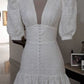 A Line Lace V Neck Short Party Dress Cocktail Dresses Homecoming Dress     cg25746