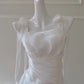 A Line White Cocktail Dresses Homecoming Dress Short Prom Dress Party Dress    cg26010