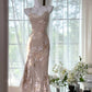 Mermaid Formal Dress Vintage Long Party Dress Evening Dress Prom Dresses     cg25710