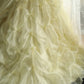 A Line Yellow Princess Dress Wedding Dress Sleeveless Long Evening Dress   cg25931