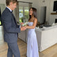 Simple Spaghetti Strap White Long Prom Dress,Evening Dress     cg25191