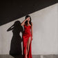 Red Long Prom Dress Party Dress Evening Dress     cg25197