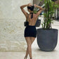 Black Sheath Casual Party Gown Homecoming Dress      cg25168