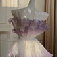 Ombre Short Prom Dress A-Line Sleeveless Evening Dress Short Party Gown    cg26009