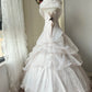 A Line Pink Prom Party Dresses Unique Long Evening Dress Vintage Princess Dress   cg25985