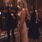 Sequin Shinny Long Prom Party Dresses Formal Evening Dress    cg25876