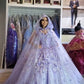 Floral Quinceanera Dresses Off Shoulder Ball Gown Puffy Lace Embroidery Princess Sweet 16 Girls    cg24835