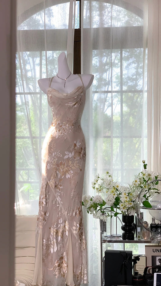 Mermaid Formal Dress Vintage Long Party Dress Evening Dress Prom Dresses     cg25710