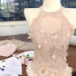 Pink Halter Short Party Dress Cocktail Dresses Homecoming Dress     cg25700