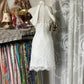 White Vintage Homecoming Dress Short Prom Dress Party Dress    cg26077