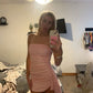 Pink Short Party Dress Cocktail Dresses Homecoming Dress     cg25731
