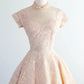 A Line Lace Vintage Homecoming Dresses Short Prom Dress Short Party Dress    cg25925