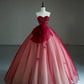 A line Ball Gown Tulle Prom Dress, Princess Quinceanera Dress    cg25107