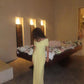 Yellow Mermaid Evening Dress Off Shoulder Prom Party Dress     cg25645