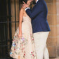 Champagne tulle dress, spaghetti knee length appliques homecoming dress, 3D butterfly cocktail dress cg1532