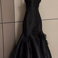 Elegant Black Spaghetti Straps Prom Dress Party Dress       cg25049