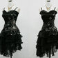 Sexy Cocktail Dress Straps Sleeveless Black Short Prom Dress Homecoming Dress     cg25838