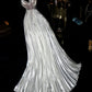 A Line Vintage Spaghetti Straps Long Prom Party Dresses Unique Evening Dress   cg26064