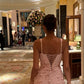Pink Square Neck Sexy Short Party Dress Homecoming Dress     cg25668