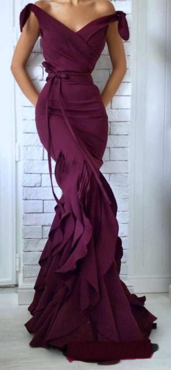 Off the shoulder long prom dress , mermaid prom dress   cg13090