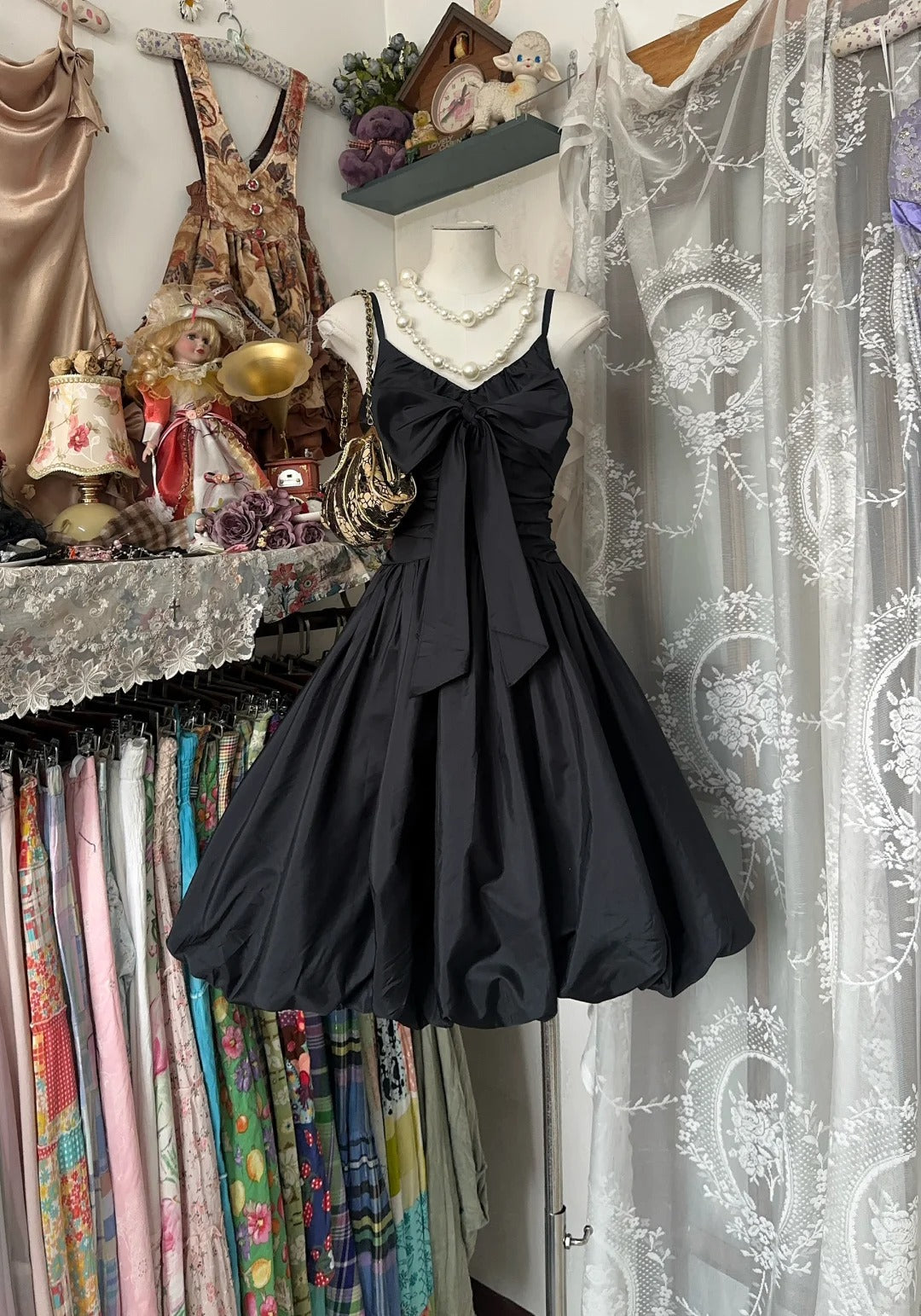 Black Vintage Dresses Homecoming Dress Short Prom Dress Party Dress cg26046